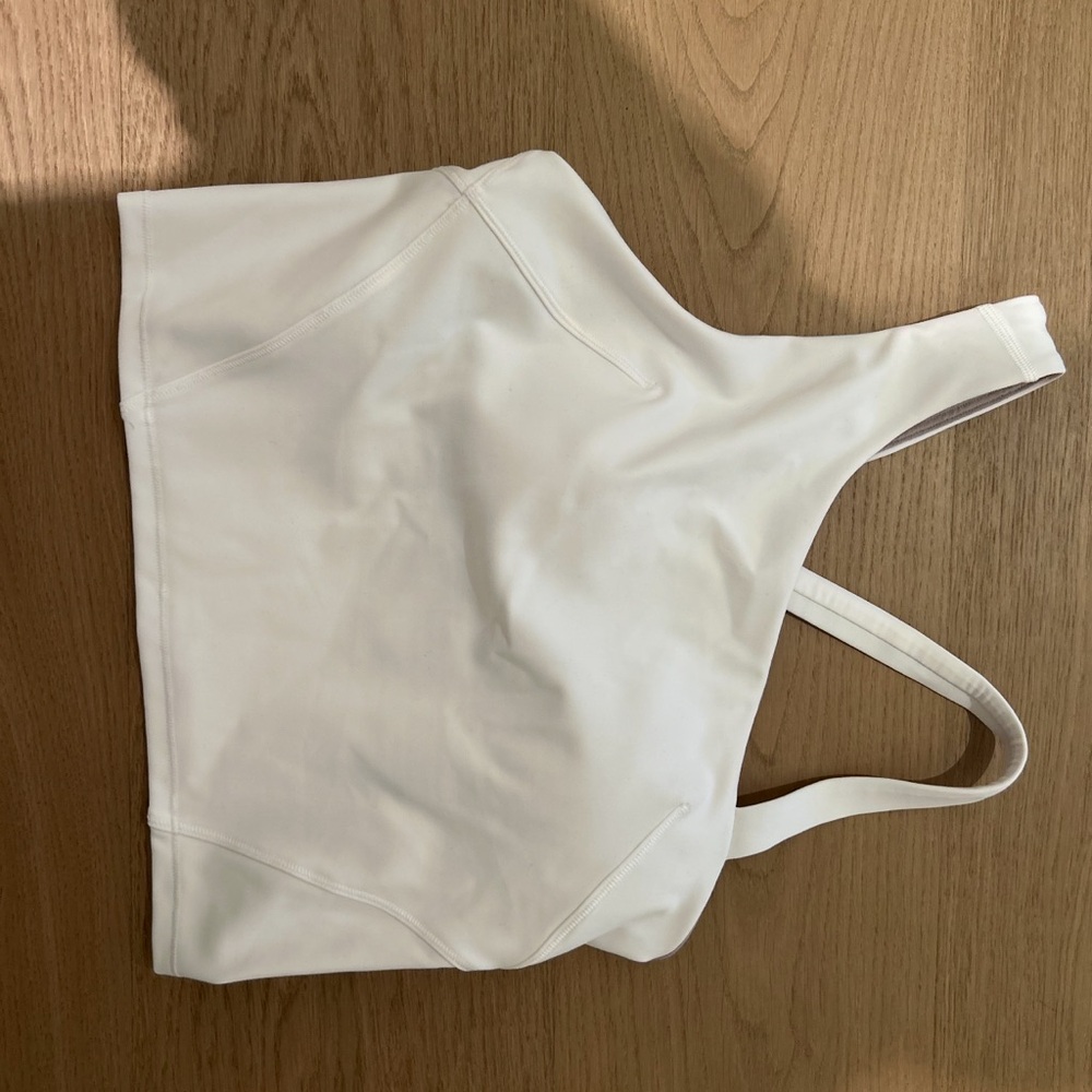 lululemon athletica White and Gray Women's Top - Picture 2 of 3